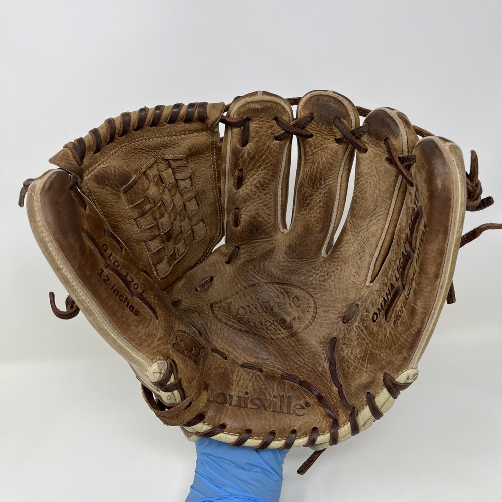 Louisville Slugger TPX Omaha Legacy OLD-1201 12" Baseball Glove RHT Leather Brwn